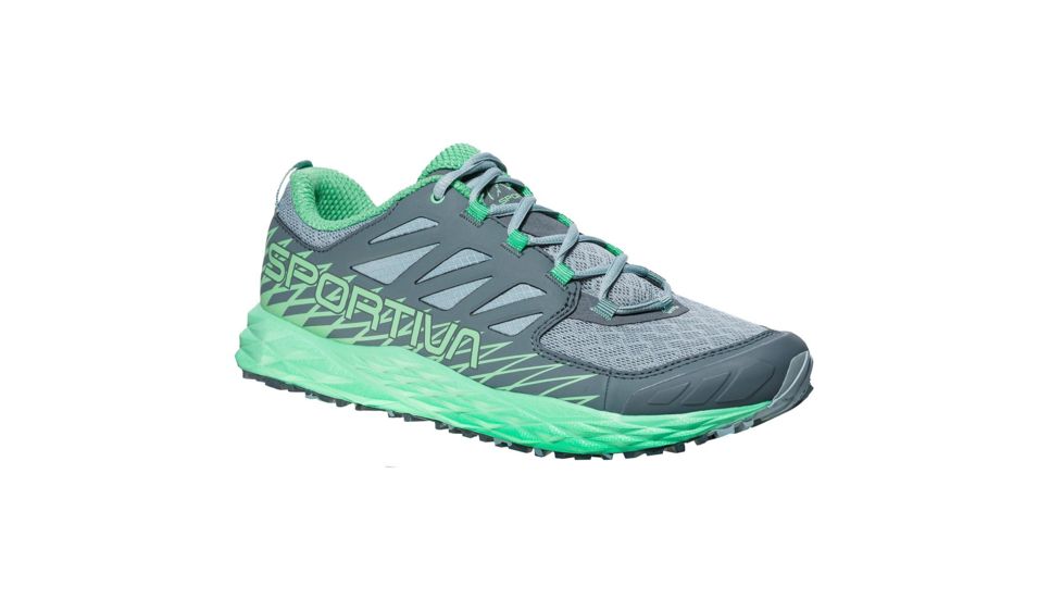 La Sportiva Lycan Trail Running Shoe - Womens, Stone Blue/Jade Green, 43, 36L-904704-43