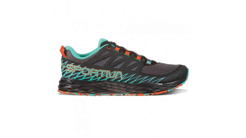 La Sportiva Lycan Trailrunning Shoes - Womens, Black/Aqua, 39, 36L-999615-39