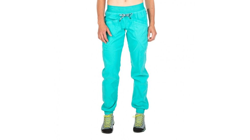 La Sportiva Mantra Pant - Women's, Large, 32in Inseam, Aqua, I60-615615-L