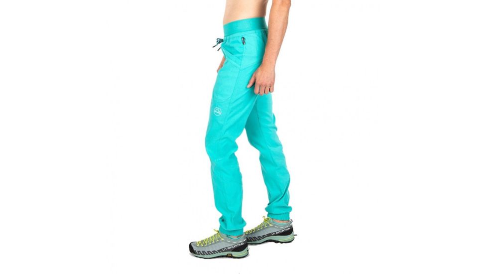 La Sportiva Mantra Pant - Women's, Large, 32in Inseam, Aqua, I60-615615-L