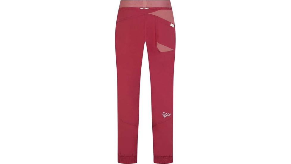 La Sportiva Mantra Pant - Womens, 2XS, 31in Inseam, Red Plum/Blush, O62-502405-XXS