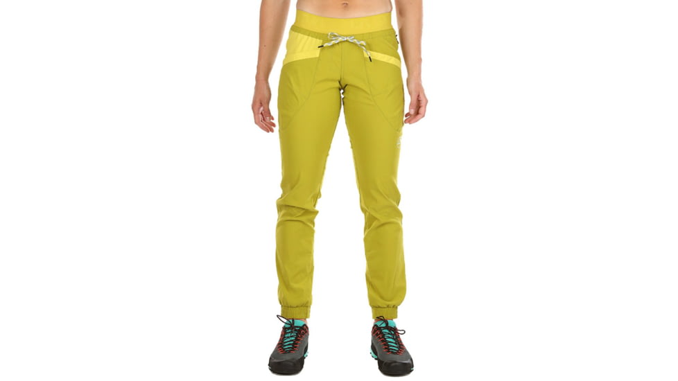 La Sportiva Mantra Pant - Women's, Small, 31in Inseam, Kiwi Celery, I60-713715-S
