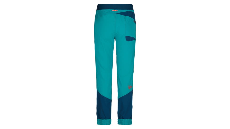 La Sportiva Mantra Pant - Womens, Lagoon/Storm Blue, Small, O62-638639-S
