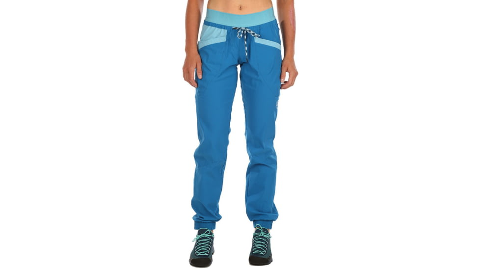 La Sportiva Mantra Pant - Women's, Large, 31in Inseam, Neptune/Pacific Blue, I60-619621-L