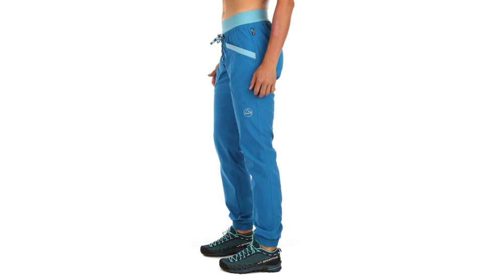 La Sportiva Mantra Pant - Women's, Large, 31in Inseam, Neptune/Pacific Blue, I60-619621-L