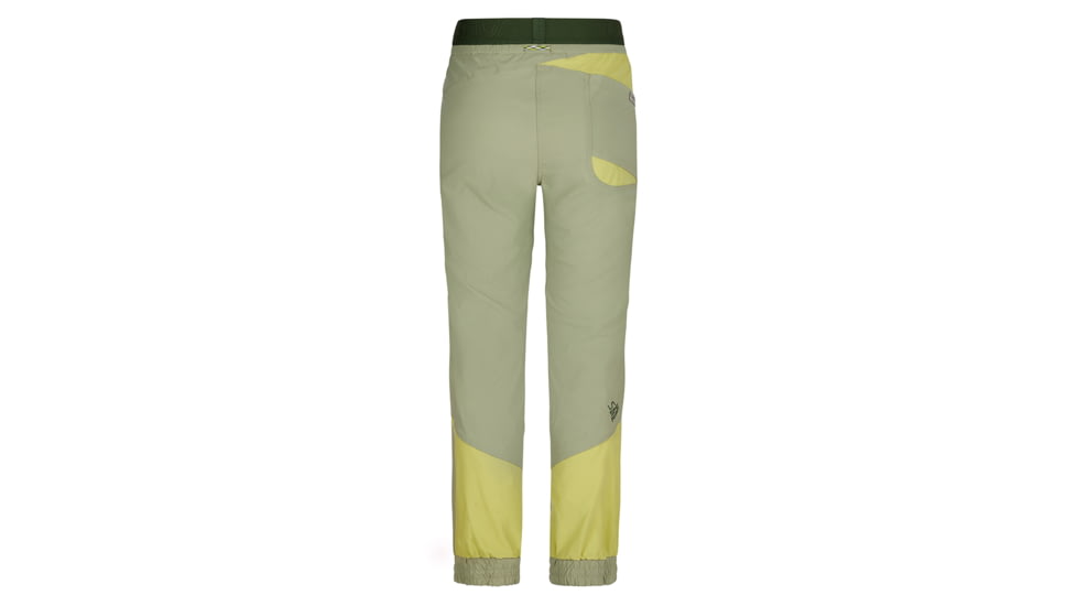 La Sportiva Mantra Pant - Womens, Tea/Green Banana, Small, O62-730728-S