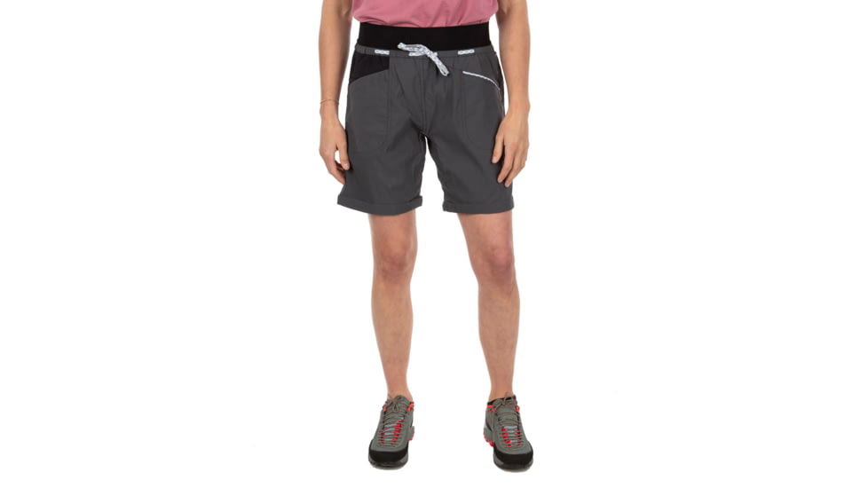 La Sportiva Mantra Short - Womens, Carbon/Black, Extra Small, O58-900999-XS