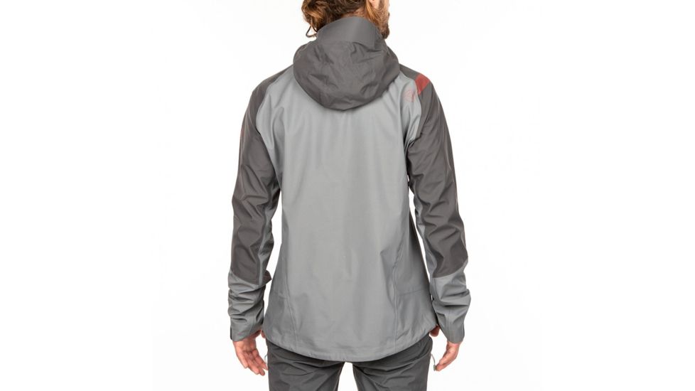 La Sportiva Mars Jacket - Mens, Carbon/Poppy, Small, L02-900311-S