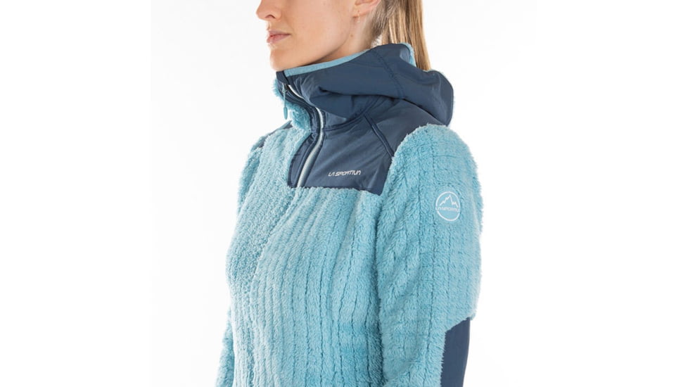 La Sportiva Maya Hoody - Womens, Pacificblue/Opal, Large, M07-621618-L
