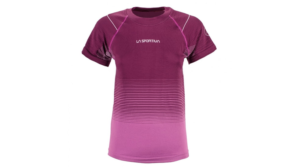 La Sportiva Medea T-Shirt - Women's, Purple/Plum, Extra Small K51-500501-XS