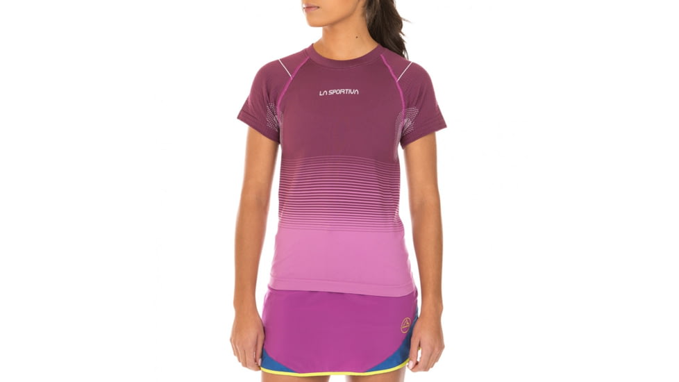 La Sportiva Medea T-Shirt - Women's, Purple/Plum, Extra Small K51-500501-XS