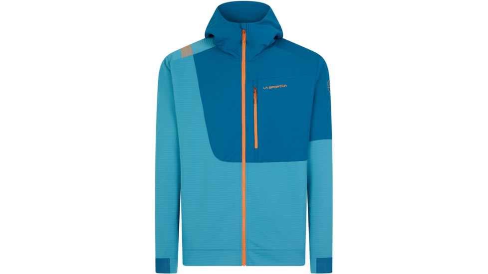 La Sportiva Mood Hoody - Men's, Topaz/Space Blue, Medium, N71-624623-M