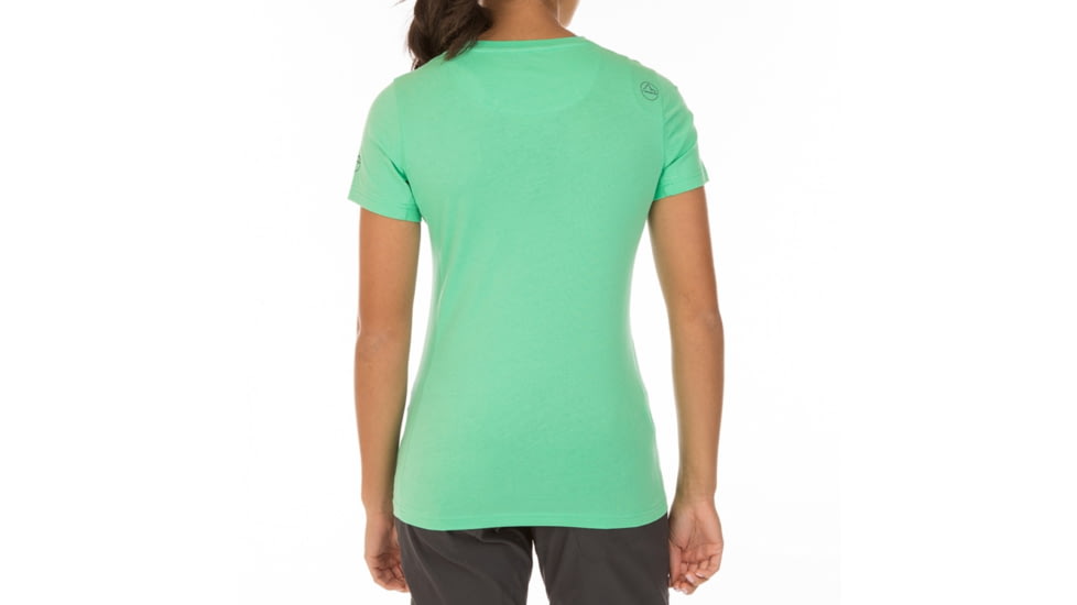 La Sportiva Mountain Is Home T-Shirt - Women's, Jade Green, Small I79-704704-S