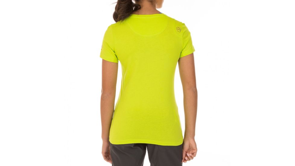 La Sportiva Mountain Is Home T-Shirt - Women's, Apple Green, Extra Small I79-705705-XS