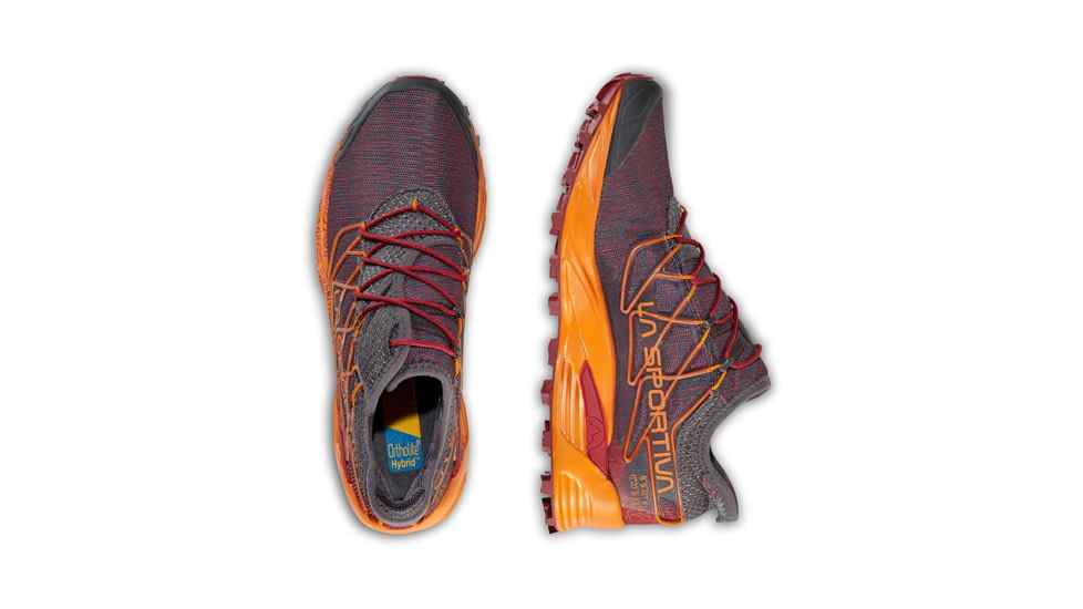 La Sportiva Mutant Running Shoes - Mens, Carbon/Hawaiian Sun, 47, 56F-900208-47
