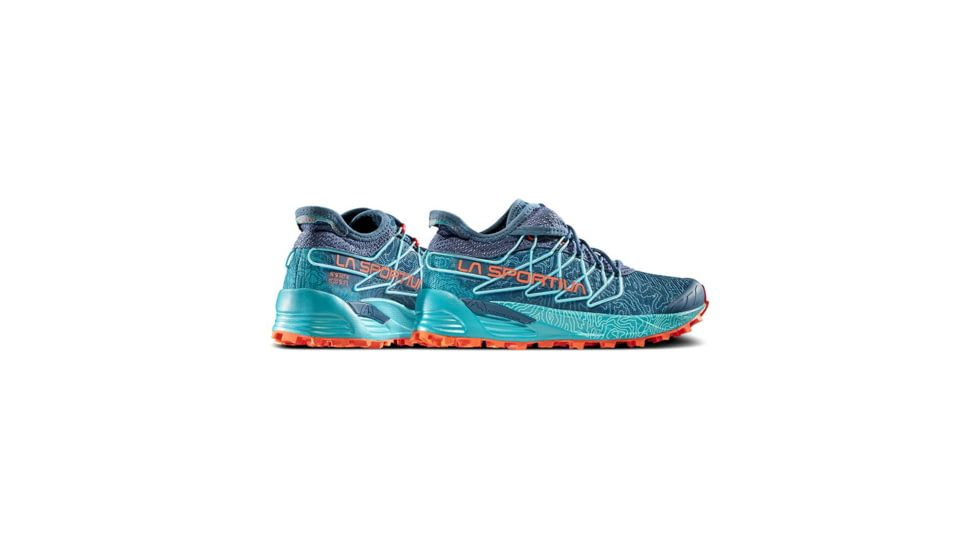 La Sportiva Mutant Running Shoes - Womens, Storm Blue/Cherry Tomato, 41, 56G-639322-41