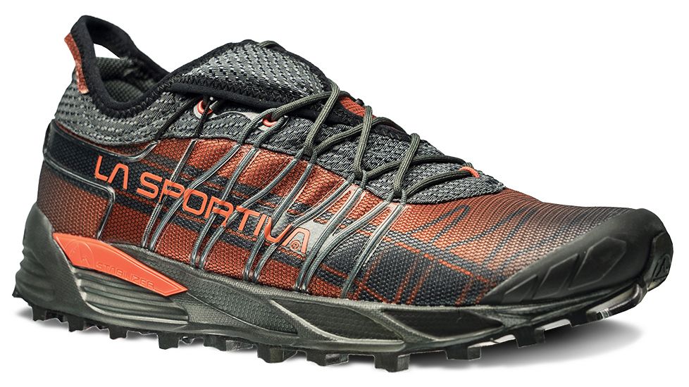 La Sportiva Mutant Running Shoes - Men's, Carbon/Flame, 38, Medium, 26W-900304-38