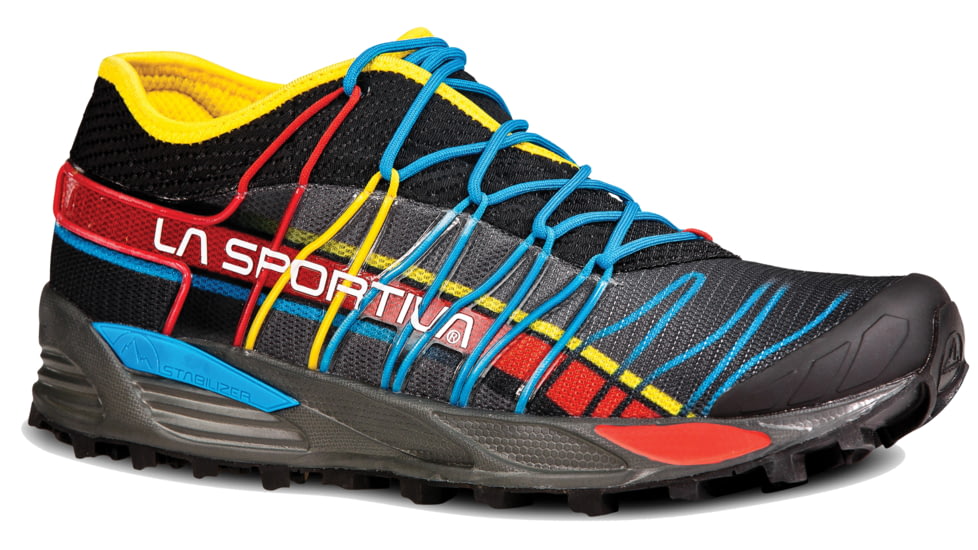 La Sportiva Mutant Trail Running Shoe - Men's-Black/Red-Medium-44