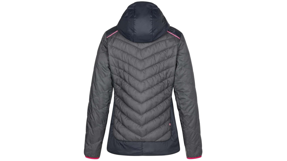 La Sportiva Mythic Primaloft Jacket - Womens, Carbon/Cerise, Extra Small, M18-900409-XS