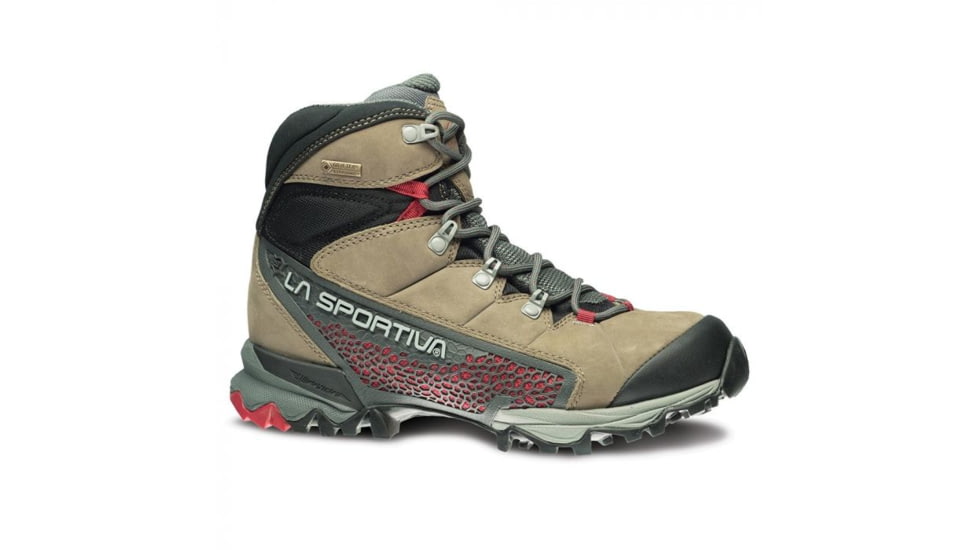 La Sportiva Nucleo High Gtx - Womens, Taupeberry, 42, 14V-801303-42