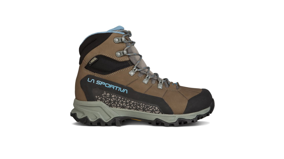 La Sportiva Nucleo High II GTX Hiking Shoes - Women's, Oak/Topaz, 42.5, Medium, 24Z-808624-42.5
