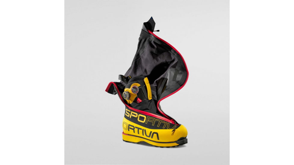 La Sportiva Olympus Cube S Mountaineering Shoes - Mens, Yellow/Black, 41, 21W-100999-41