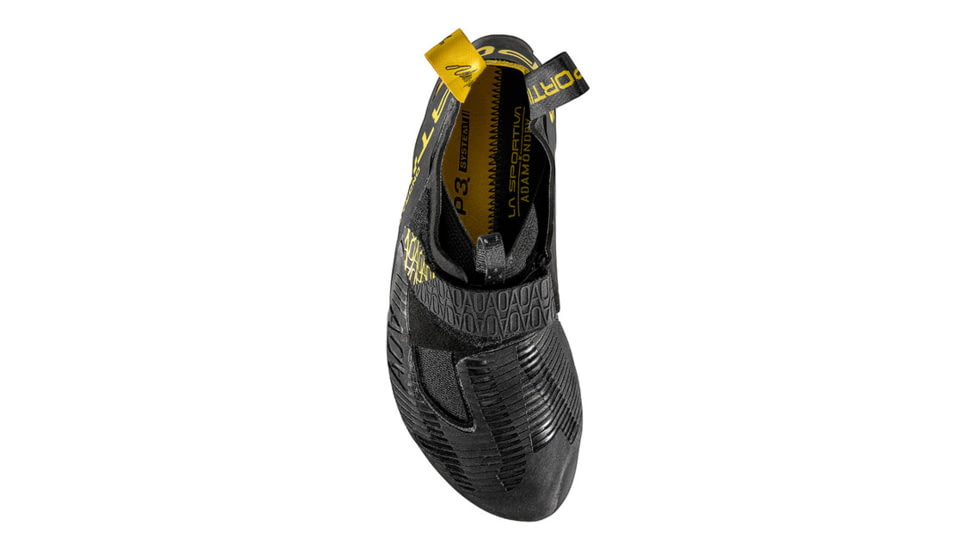 La Sportiva Ondra Comp Climbing Shoes - Mens, Black/Yellow, 43.5, 40S-999100-43.5