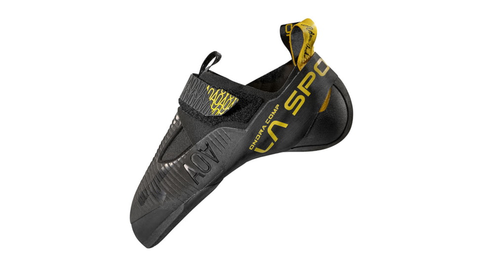 La Sportiva Ondra Comp Climbing Shoes - Mens, Black/Yellow, 43.5, 40S-999100-43.5