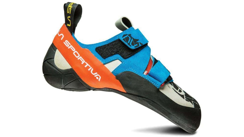 La Sportiva Otaki Climbing Shoes - Men's, Blue/Flame, 40.5, Medium, 10T-BF-40.5