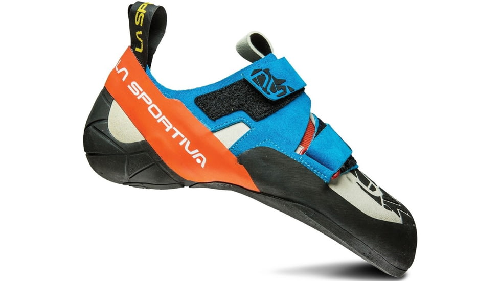 La Sportiva Otaki Climbing Shoes - Men's, Blue/Flame, 35, ZFCS003-B00R04-35