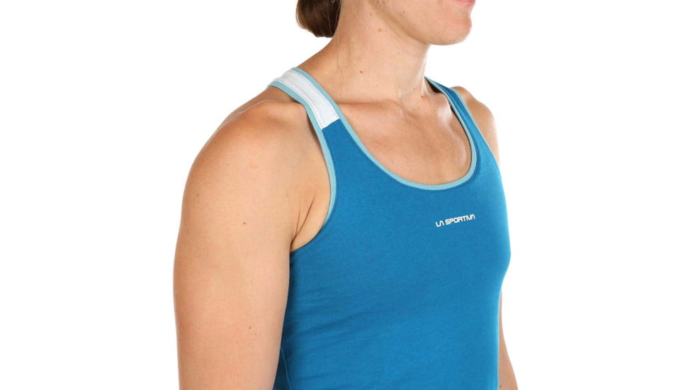 La Sportiva Paige Tank - Womens, Neptune/Pacific Blue, Large, I97-619621-L