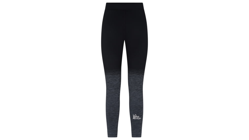 La Sportiva Patcha Leggings - Womens, Large, Waist, Inseam, Black/Carbon, O77-999900-L