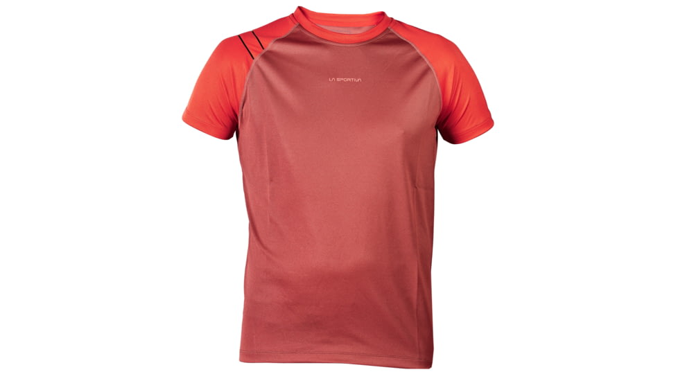 La Sportiva Peak T-Shirt - Men's, Rust/Red-Large, J16-RUST/RED-L