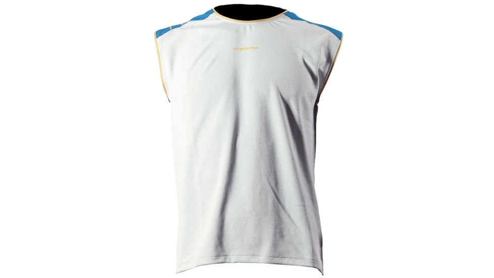 La Sportiva Peak Tank - Men's, White-Small, 801216175137