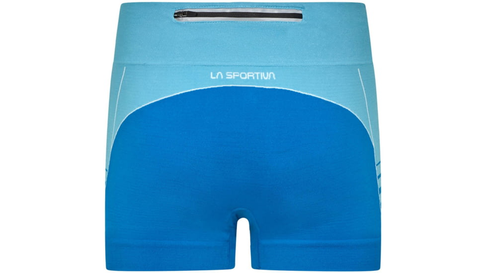 La Sportiva Podium Tight Short - Womens, Pacific Blue Neptune, Medium, K88-621619-M