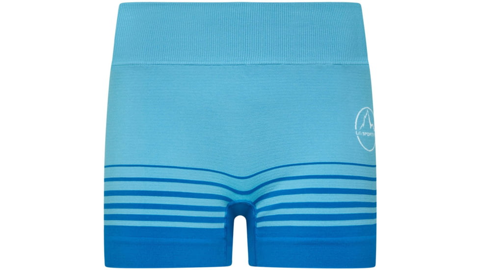 La Sportiva Podium Tight Short - Womens, Pacific Blue Neptune, Medium, K88-621619-M