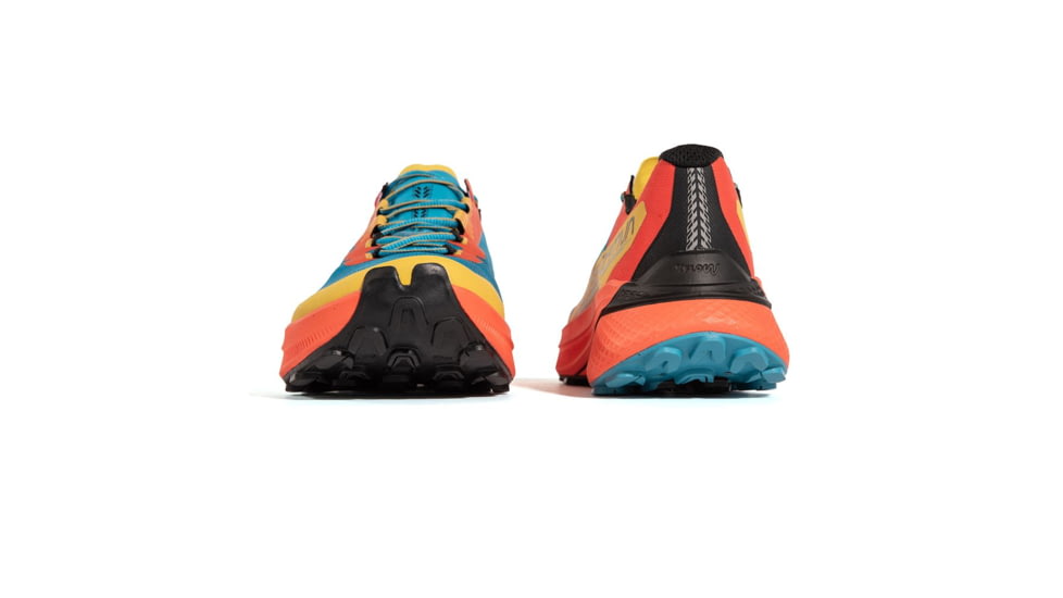 La Sportiva Prodigio Running Shoes - Mens, Tropic Blue/Cherry Tomato, 38, 56Q-614322-38