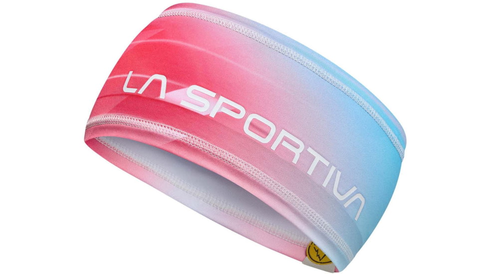 La Sportiva Racer Headband, Malibu Blue/Hibiscus, One Size, Y66-602402-1 SIZE