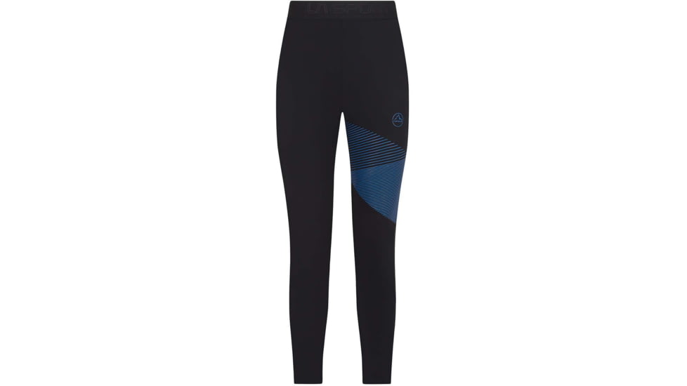 La Sportiva Radial Pant - Mens, Black/Aquarius, Large, J88-999622-L