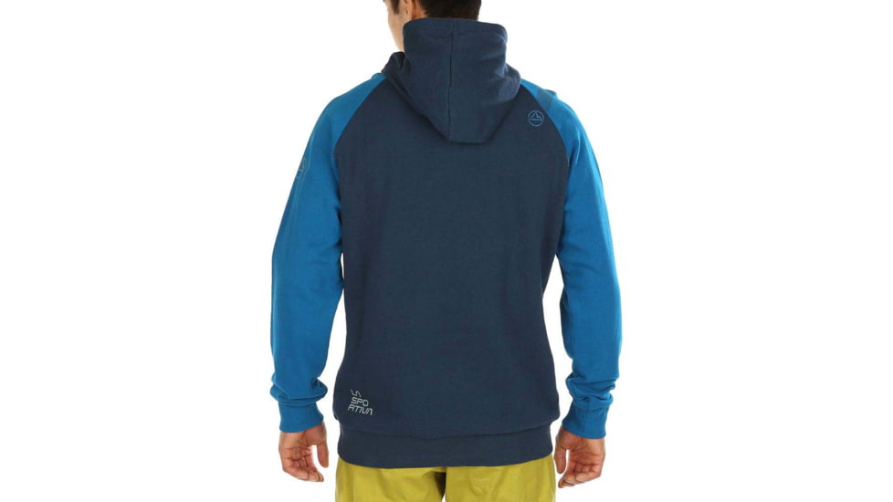La Sportiva Rockfire Hoodie - Mens, Opal/Neptune, Medium, N27-618619-M
