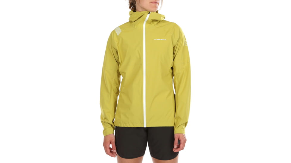 La Sportiva Run Jacket - Womens, Celery, Large, K87-715715-L