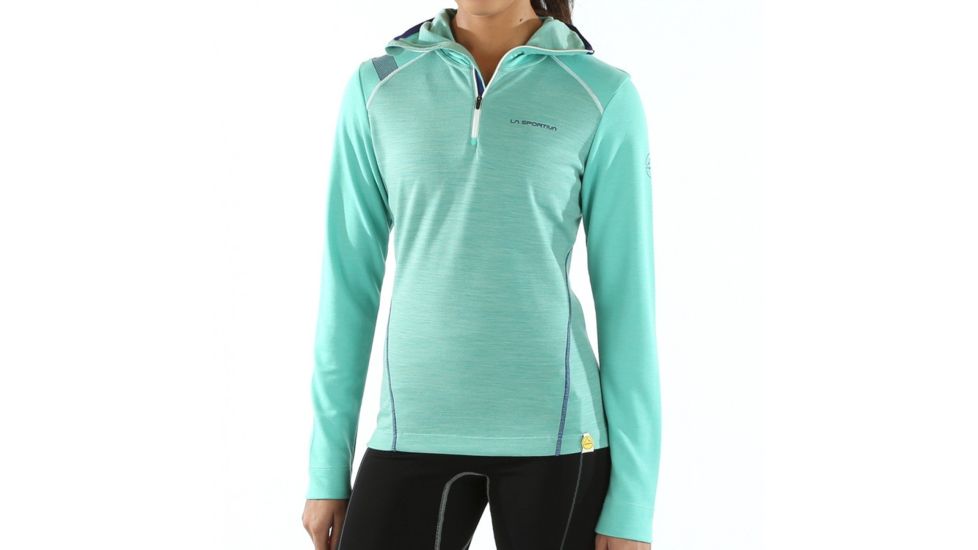 La Sportiva Saturn Hoody, Womens, Mint, Medium, C34-609609-M