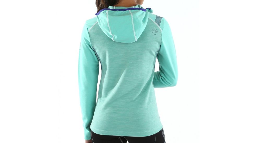 La Sportiva Saturn Hoody, Womens, Mint, Medium, C34-609609-M