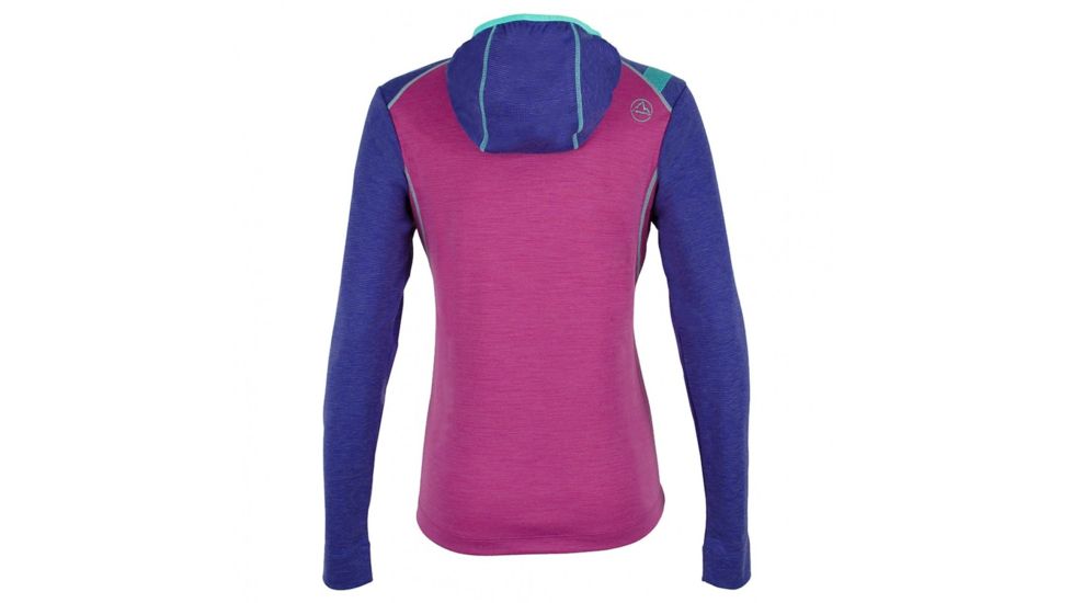 La Sportiva Saturn Hoody, Womens, Purple/Iris Blue, Large, C34-500611-L