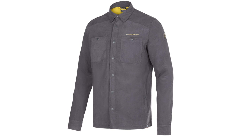 La Sportiva Setter Shirt Jacket - Men's, Carbon/Moss, Large, N90-900723-L