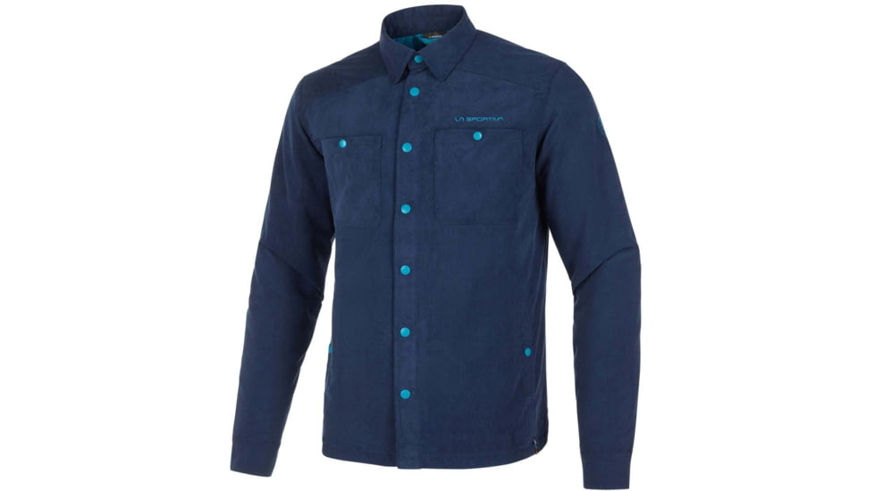 La Sportiva Setter Shirt Jacket - Men's, Night Blue, Small, N90-629629-S