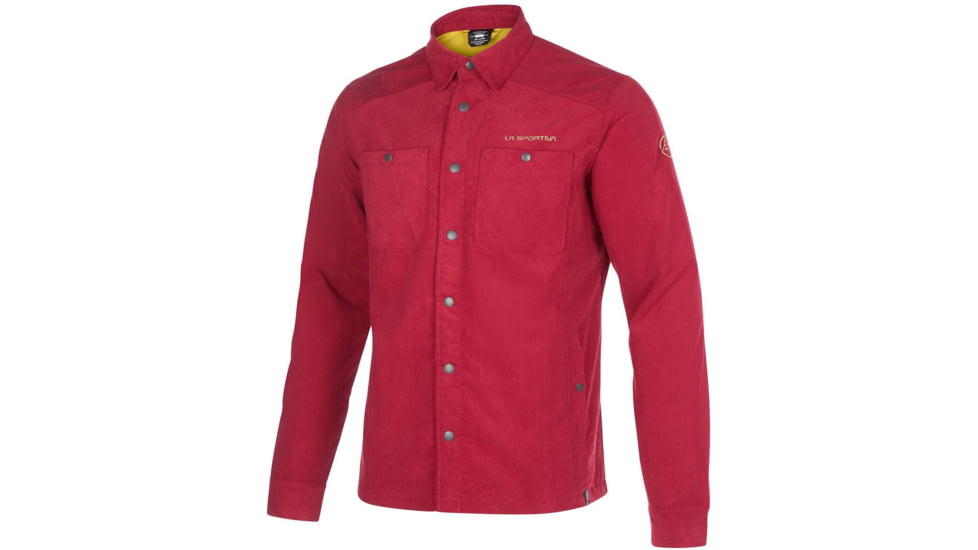 La Sportiva Setter Shirt Jacket - Men's, Sangria, Large, N90-320320-L