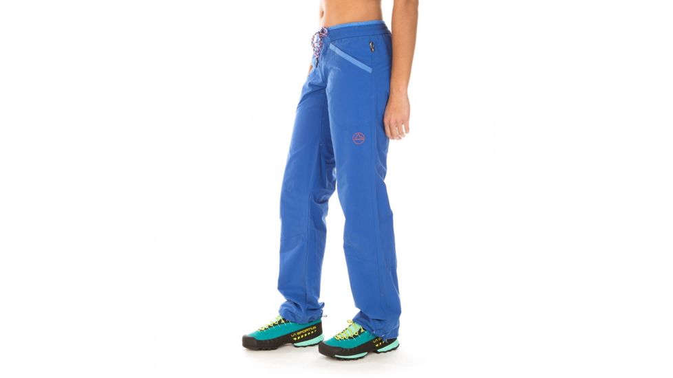 La Sportiva Sharp Pant - Women's, Marine Blue/Cobalt Blue, Extra Large I61-612613-XL