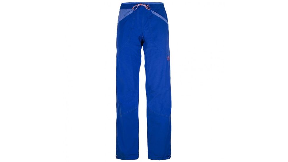 La Sportiva Sharp Pant - Women's, Marine Blue/Cobalt Blue, Extra Large I61-612613-XL