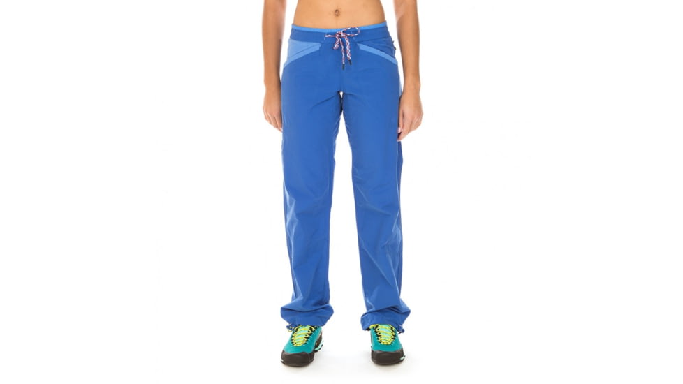 La Sportiva Sharp Pant - Women's, Marine Blue/Cobalt Blue, Extra Large I61-612613-XL